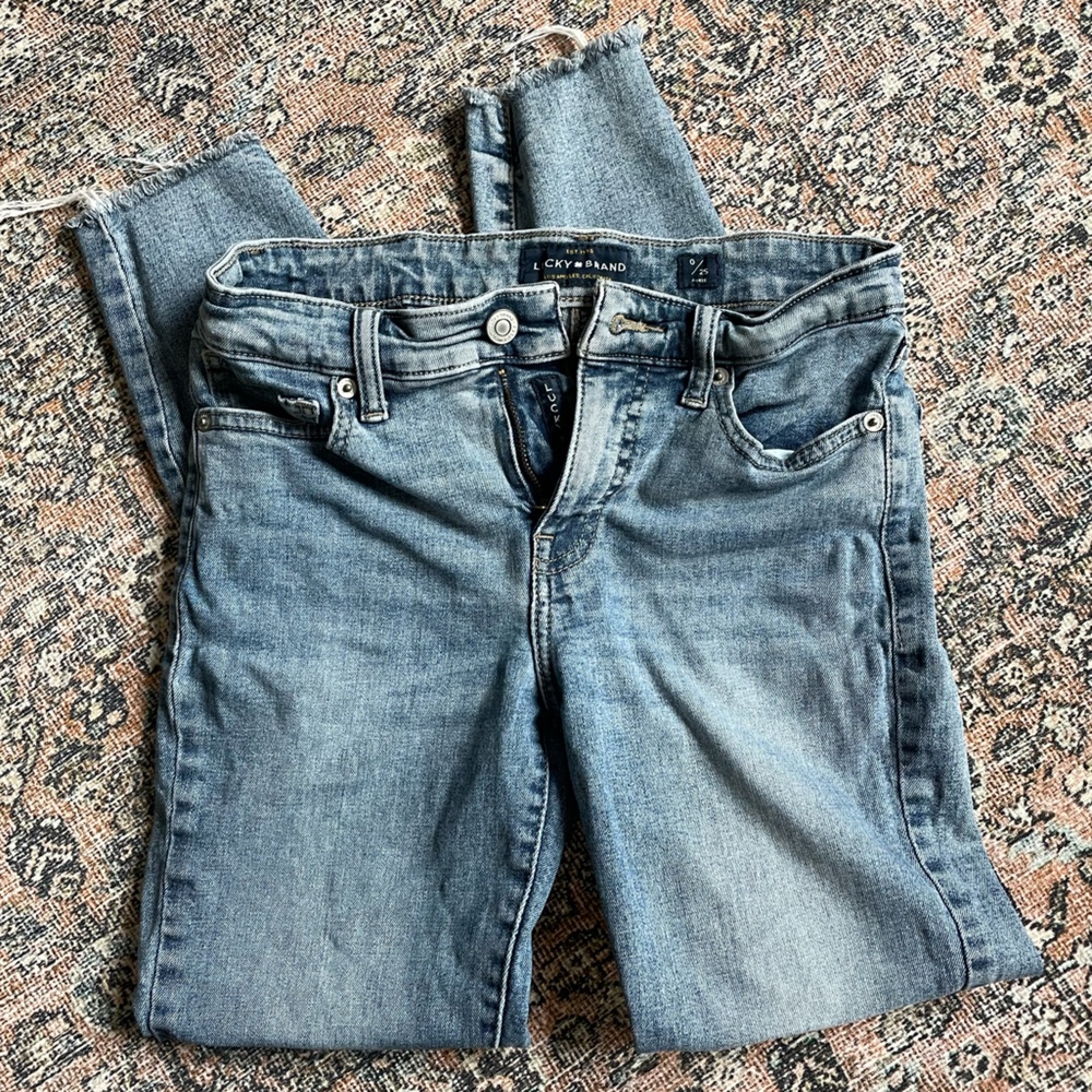 Lucky Brand Ava Skinny Ankle Jeans, Size 0/25